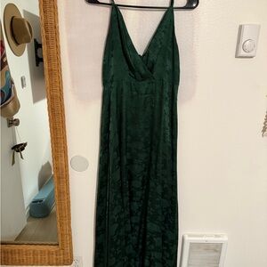 Lulu's Deep Green Maxi Dress
